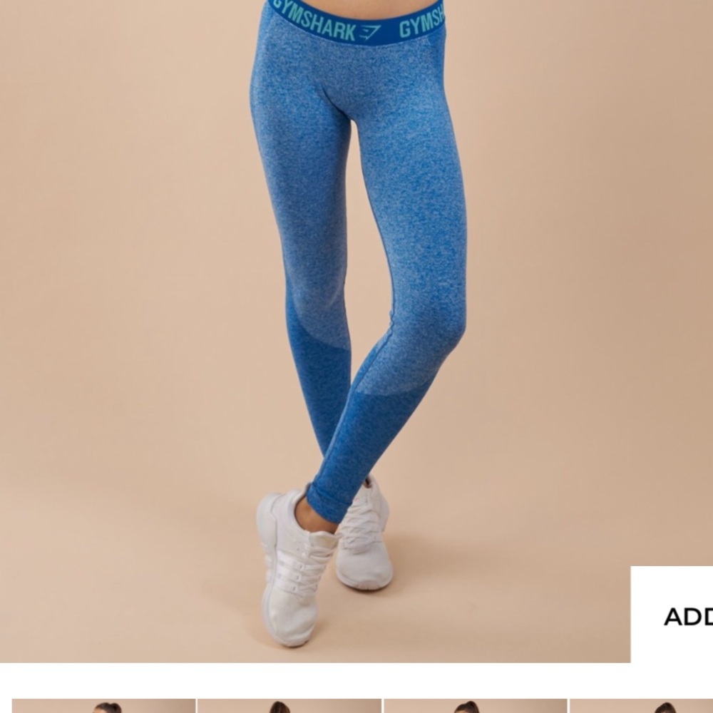 Gymshark Flex- Blueberry Marl/ Marine Blue